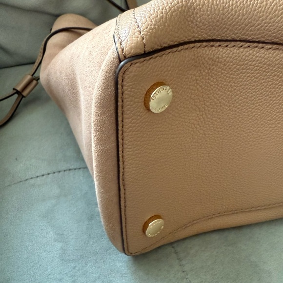 SALE🌸Michael Kors Dark Khaki Nicole Leather Tote - Picture 6 of 7